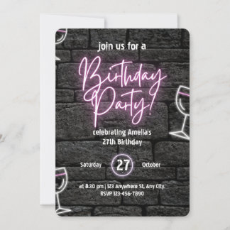 L'aventure attend : carte d'anniversaire sur le th