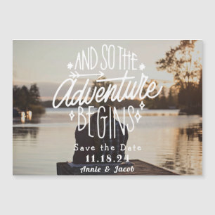 L'aventure commence à sauver la date Magnet