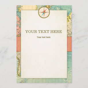 L'aventure commence Carte Baby shower Panneau de t