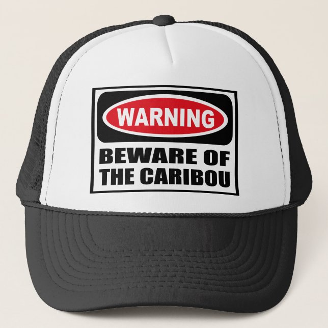 L'avertissement PRENNENT GARDE du casquette de (Devant)