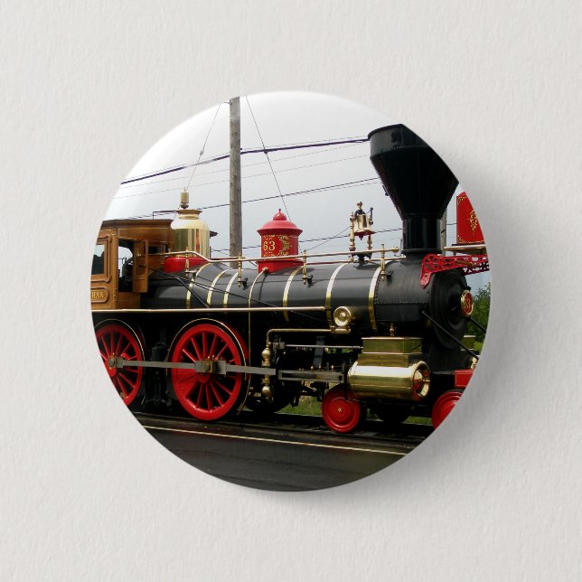 laviathon 63  steam engine 2 inch round button (Front)