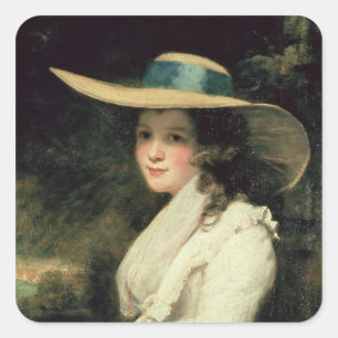 Lavinia Bingham, 2nd Countess Spencer 1785-6 Square Sticker