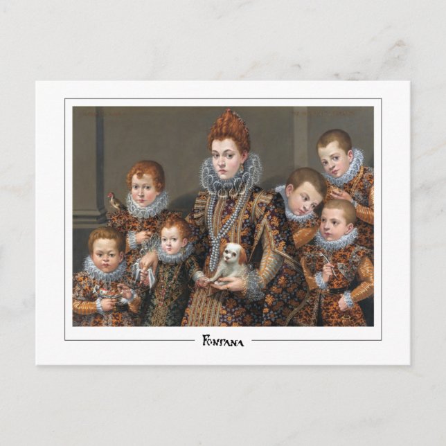Lavinia Fontana #6 - Carte postale d'art fin (Devant)