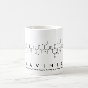 Lavinia peptide name mug