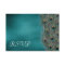 Lavish Peacock Feathers Wedding RSVP Response Card