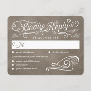 Lavish Scrolls Editable Color Wedding Carte RSVP