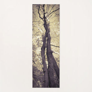 LavishlyOn 1 Sided Print Entwined Into Light Trees Yoga Mat