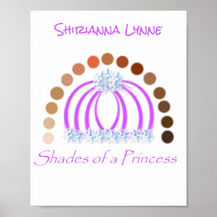 LavishlyOn Shades Of A Princess Make Up Rainbow  Poster