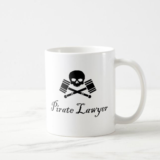 L'avocat de pirate hostile succèdent la tasse (Droite)