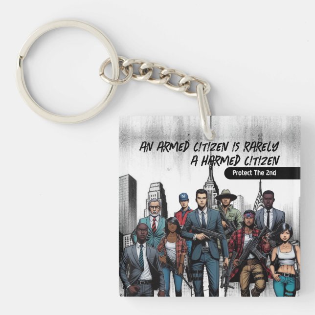 Law Abiding Citizen Keychain (Front)