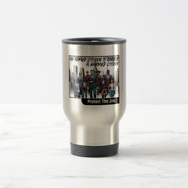 Law Abiding Citizen Travel Mug (Center)