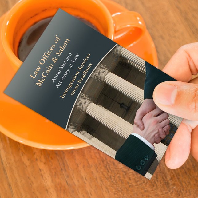 Law Attorney Business Card (Creator Uploaded)