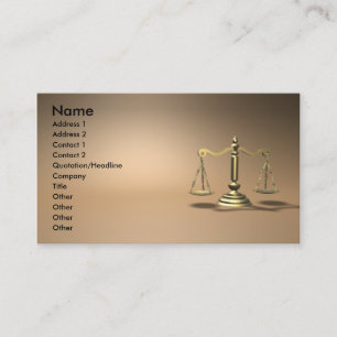 Law Business Card