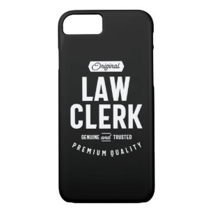 Law Clerk Job Title Gift Case-Mate iPhone Case