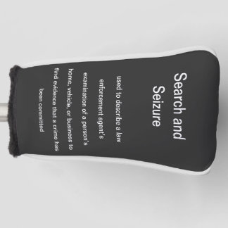 Law Definitions Golf Head Cover