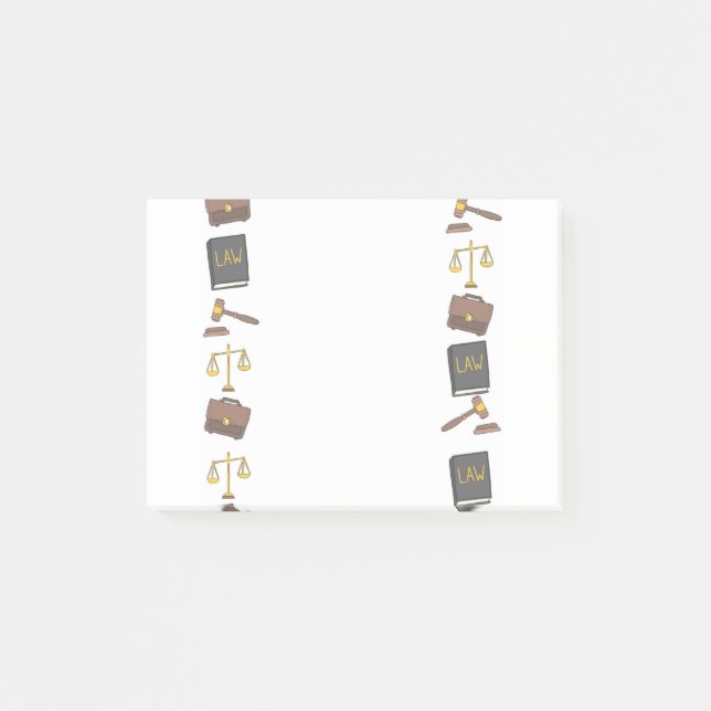 Law design notepad (Front)