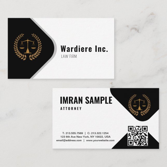  Law editing Business Card (Front/Back)