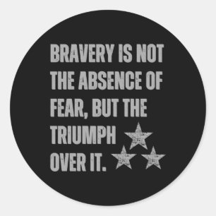 Law Enforcement Appreciation Day Quote Support Pol Classic Round Sticker