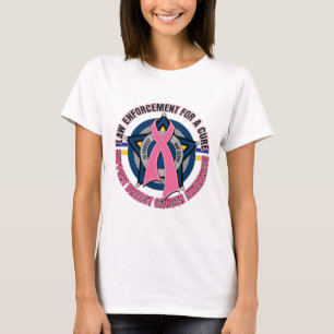 Law Enforcement For A Cure Breast Cancer T-Shirt