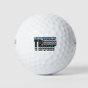 LAW-ENFORCEMENT-for-TRUMP Golf Balls