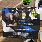 Law Enforcement Personalized Photo Logo Police ID 