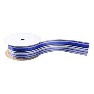 Law Enforcement Police Thin Blue Line Satin Ribbon
