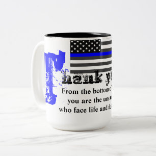 LAW ENFORCEMENT Two-Tone COFFEE MUG