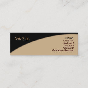 Law Firm Business Card