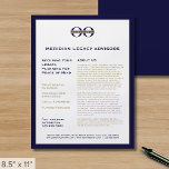 Law Firm Flyer<br><div class="desc">Elevate your law firm's image with our Law Firm Flyer. This professionally designed flyer features a sophisticated navy blue and gold typographic layout,  customizable with your firm's logo. Make a lasting impression with classic typography that conveys trust and reliability. Perfect for legal professionals looking to enhance their brand presence.</div>