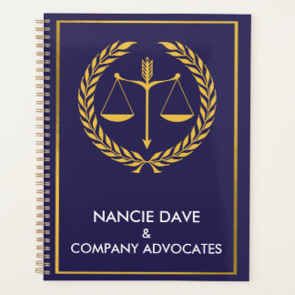 Law Firm & Lawyer Planner Name Personalization 