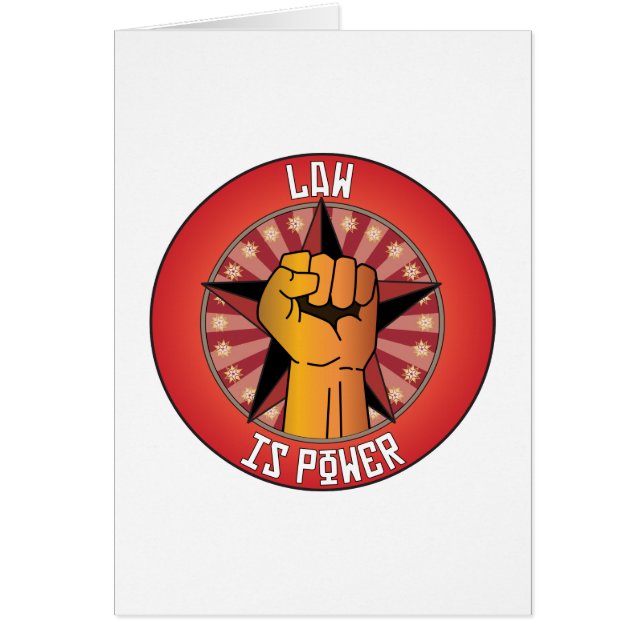 Law Is Power (Front)