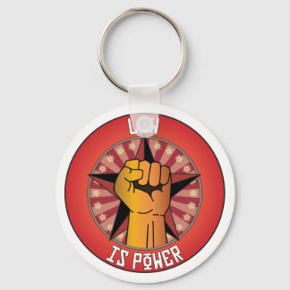 Law Is Power Keychain