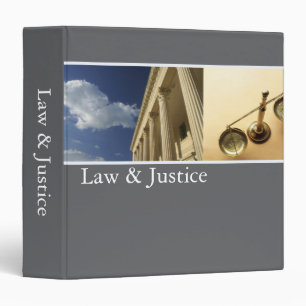 Law & Justice Binder