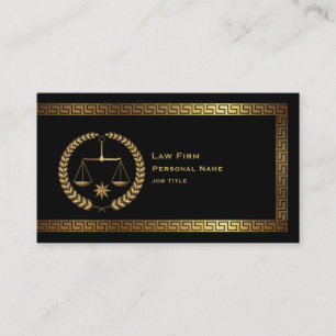 Law & Legal Business Card