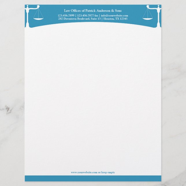 Law Letterhead (Front)
