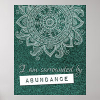 Law of Attraction Money Wealth Yoga Mindful Quote 