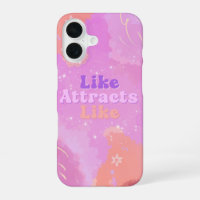 Law of Attraction Motivational Inspirational Pink