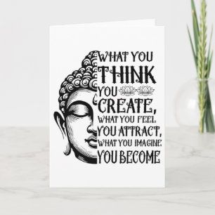 Law Of Attraction Spiritual Buddha Meditation Quot Card