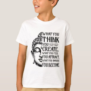 Law Of Attraction Spiritual Buddha Meditation Quot T-Shirt