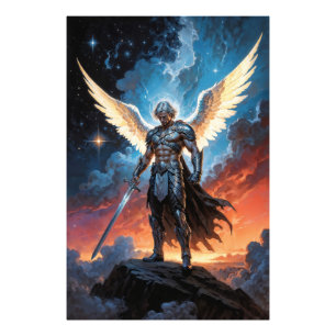 Law of Heaven Archangel Michael Photo Print