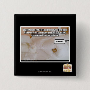 Law of Nature #45 2 Inch Square Button