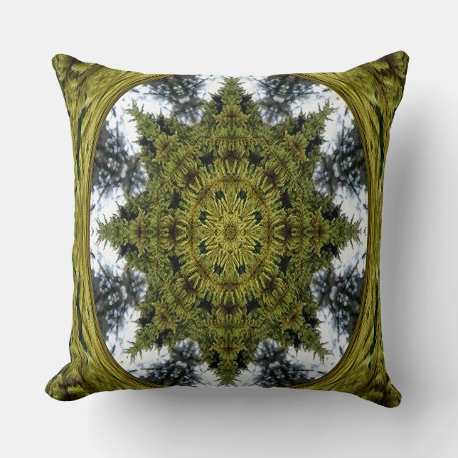 Law of the Forest.... Throw Pillow (Front)