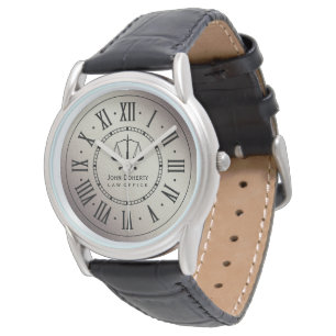 LAW OFFICE   Classic Personalizable Watch