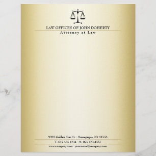 LAW OFFICE Elegant Letterhead