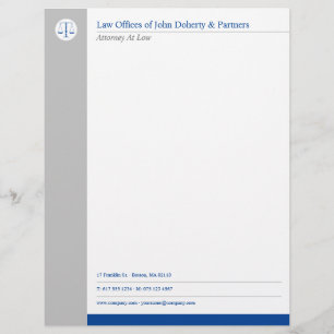 LAW OFFICES Lawyer Letterhead