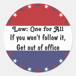 Law: One for All v2 Classic Round Sticker