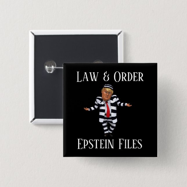 Law & Order Button (Front & Back)