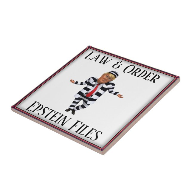 Law & Order Ceramic Tile (Side)