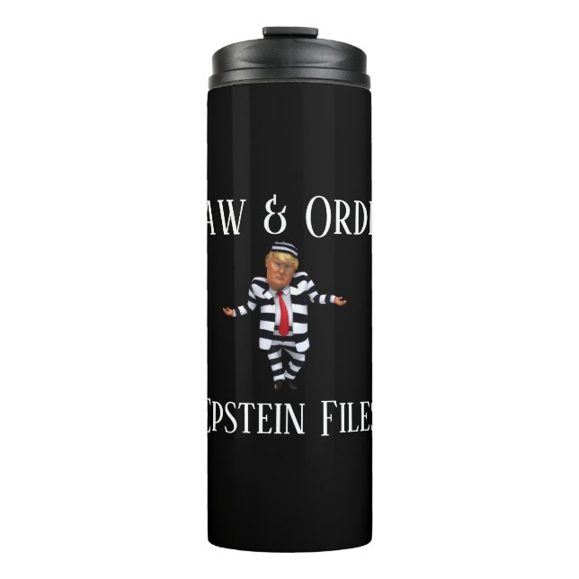 Law & Order Thermal Tumbler (Front)
