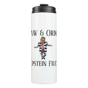 Law & Order Thermal Tumbler